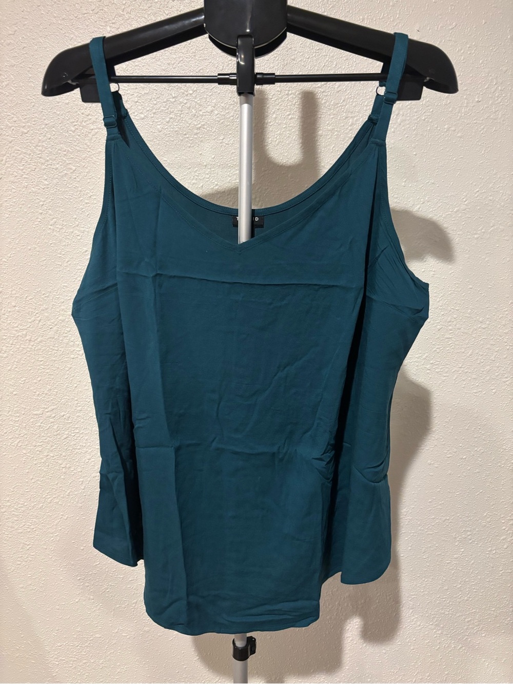 torrid Teal V-Neck Adjustable Strap Camisole
